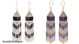 Brick-Stitch-and-Fringe-Beaded-Earrings